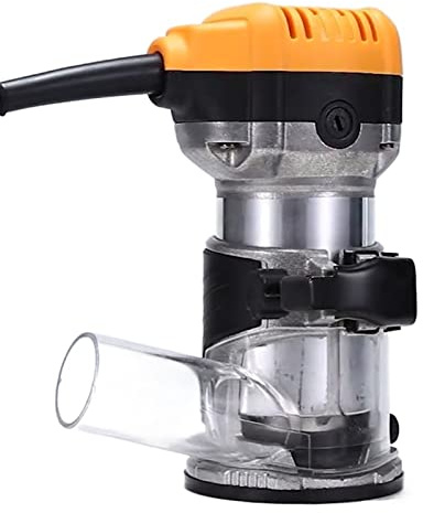 Fresadora de Madera Rebajadora Eléctrica, Enrutador de inmersión, Base de aleación de aluminio, aspiradora, máquina recortadora, Base de baquelita, fresadora, máquina ranuradora for carpintería, cubie