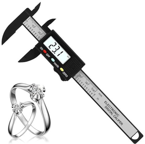 Mini Digital Messschieber | Elektronischer Digital-Schieber | 18cm Präzisions-Vernier | Kompakter ABS-Schieblehre Mit LCD-Anzeige, Leicht & Exakt Für Schmuck, Mini-Teile & Feine Messarbeiten Unterwegs