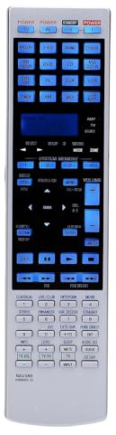 Annadue RAV386 WN984000 Remote de Remplacement Américain pour Le Récepteur AV RX-V3900 RX-V3800 RAV380 RAV381 RAV386, 4 X AAA Batterie (Non Inclus)