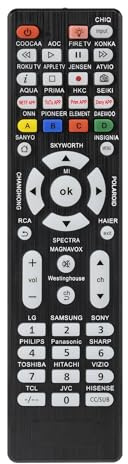 1 telecomando universale per Smart TV con retroilluminazione