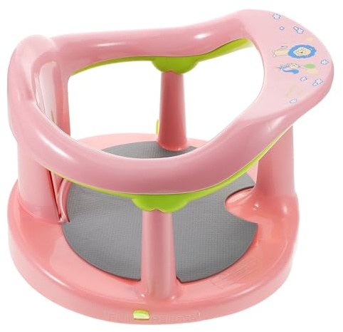 HEALSOPTHY Asiento de Bañera para Ñiño Recién Nacido Superficie Antideslizante y Material Pp y Tpr para Baño