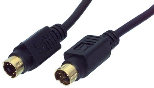Valueline CABLE-524/10 Câble S-VHS mâle vers S-VHS mâle Noir