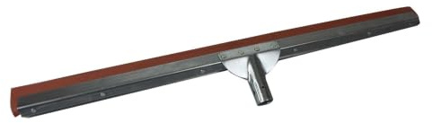 ROZENBAL Raclette Lave-Sols Professionnelle, 75 cm, Monture métallique, Mousse Orange Balais en Caoutchouc, Multicolore, Unique