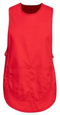 Portwest S843 Tabard Apron with Pocket Polycotton Secure Storage One Size | Durable Kingsmill 65% Polyester, Adjustable Side Opening, Hardwearing, Food Industry, Machine Washable, Multicolour, Workwear