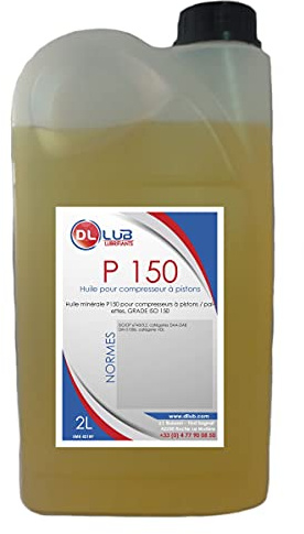 DLLUB - Huile COMPRESSEUR MINÉRALE P 150-2 litres