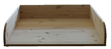 Wickeltischaufsatz Kiefer massiv 80x80x17cm