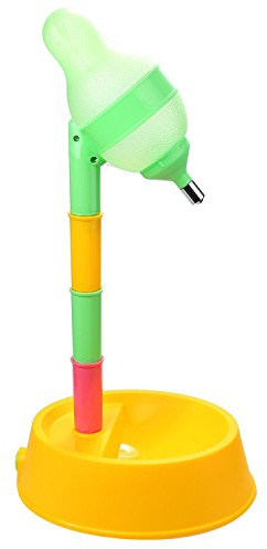 instecho NewStyle Pet Dog Cat Water Bottle & Feeder Bowl - Height-Adjustable Standing Drinker Dispenser
