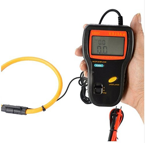 GOWE True RMS Flexible Probe AC Current Voltage Clamp Meter (3000A,600 V)