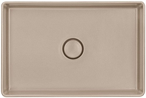 systemceram Aufsatzwaschbecken LAVARA 60 - FANGO - mit keramischer Abdeckung/Spüle/Becken