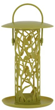 Mangeoire silo pour Oiseaux Chiffchaff pour Boules de Graisse + Plateau