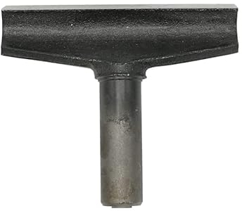 5,9 Zoll Gusseisen Drehmaschine Werkzeugablage Schaft Durchmesser 25 mm Holzbearbeitung Rundstange Werkzeugablage Holzbearbeitung Drehmaschine Werkzeug