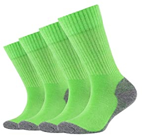 Camano Kinder Sportsocken Kinder verstärkte Sohle weich Baumwolle Anti Feuchtigkeit PRO TEX pro tex 4er Pack