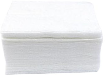 Ipetboom Sanftes Entfernen Von Make-up 100 Stück Dünne Wattepads Einlagig 6 X 7 Cm Für Gesicht Nagellack Weiße Kunststoffbox