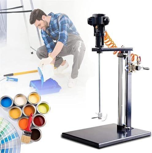 Automatischer Hub-Farbrührer, Maschine, Farbmischer, pneumatischer Mischer, Tintenmischmaschine for Mischen von Futtermitteln, Gips, Farbe, Zement, Mörtel usw
