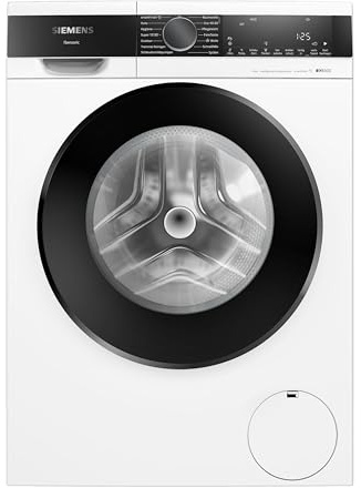 Siemens WG44G2F22 iQ500 Waschmaschine 9kg, 1400 UpM, i-Dos Automatische Waschmitteldosierung, Antiflecken-System, smartFinish für weniger Bügeln, Schneller Waschen mit speedPack L, waterPerfect Plus