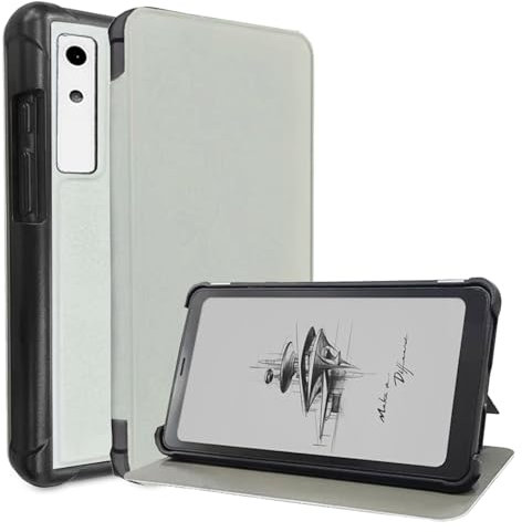 Funda protectora para Onyx Boox Palma de 15.6 cm para Onyx Boox Palma Smart Slim Light Hard Back Cover para Boox Palma Case Ink Reader para Boox Kant Phone Cover (gris)