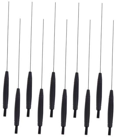 minkissy 10 Stück Hörgeräte Reinigungsbürsten Aus Nylon Und Abs Multifunktionales Reinigungswerkzeug Zur Entfernung Von Ohrenschmalz Langlebig Universell Für Hörgeräte Geeignet