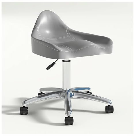 Ergonomischer Sattelhocker mit Rollen, hydraulischer Drehstuhl, höhenverstellbar, für Klinik, Zahnarzt, Schönheitssalon, Tattoo, Zuhause, Büro