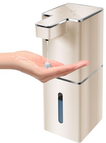 Automatic Liquid Soap Dispenser Touchless Soap Dispenser 380ml/12.8oz Rechargeable, Wall Mounted,4 Levels Adjustable Auto Soap Pump for Bathroom Kitchen Dish Soap