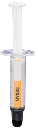 Mllepjdh Ungiftige Wärmeleitpasten Hochleistungs Kühlkörperfette Für Die CPU VGA Kühlung Wärmeübertragung Und Haltbarkeit Hochtemperaturbeständige Silikonfette