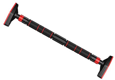 Barra de dominadas sin agujero, barra colgante for columpio infantil, longitud ajustable 70 a 96 cm, capacidad carga 250 kg