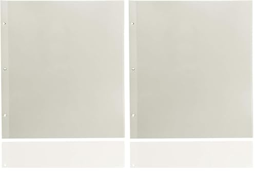 ARPAN Extra-Large Self-Adhesive Photo Album with 3-Ring Binder, 20 Sheets, 40 Sides for Photos & Memory Keeping - Pack of 4 (20 Sheet Refill Pack)