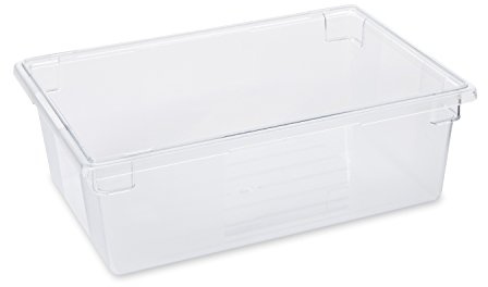 Rubbermaid Commercial Products 47L ProSave Food Box - Clear