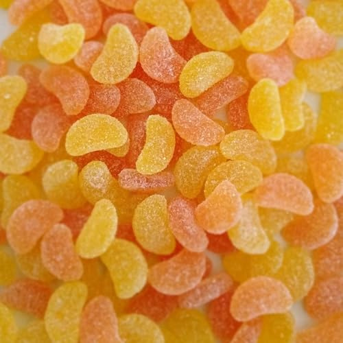 MIXED LEMON & ORANGE Jelly Slices - Edible Sugar Cake Decorations 200g