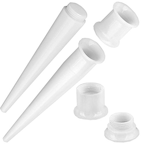 Piercingfaktor Piercing Ohrpiercing 2 in 1 Set Dehnstab Dehnungsstab Expander Flesh Tunnel 10mm Grün