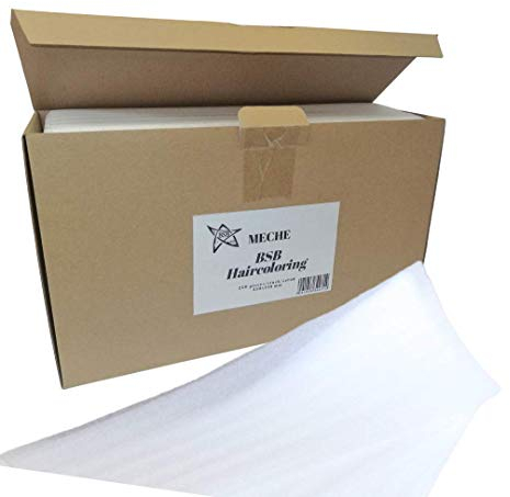 200 fogli per meches, uso professionale