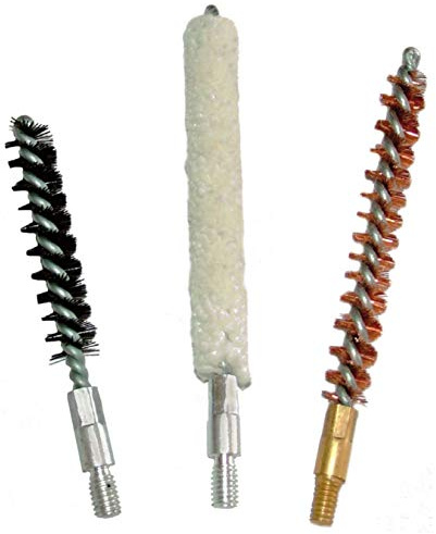 SMARTRELOADER Set di 3 Scovoli Calibro 20 Bronzo | Cotone, Nylon, per Fucile