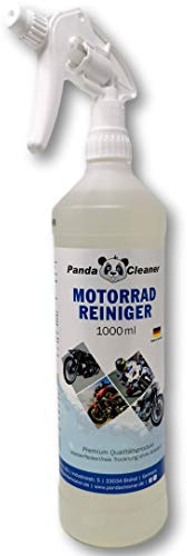 PANDACLEANER® Motorrad-Reiniger - 1000ml - Motorbike Komplettreiniger | Premium Konzentrat - Reinigungsmittel Motorrad - Mühelose und rückstandsfreie Schmutzentfernung von Insektenresten