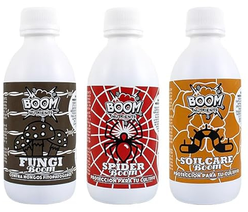 Boom Nutrients | Insecticidas y Fungicidas | Tripack Protección Boom (250 ml)