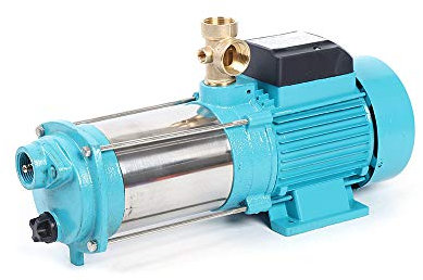 kreiselpumpe, wasserpumpe1300W Edelstahl Kreiselpumpe Hauswasserwerk Gartenpumpe INOX 4000 L/H mit 9.8 bar INOX Druckschalter Pumpensteuerung