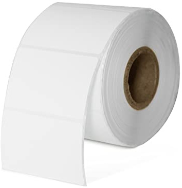 800 Etiketten Hotlabel 1.97x1.18 Zoll Thermodirekt-Etiketten Weißes Selbstklebend Adressaufkleber, Quadratisches Etiketten für Thermo-Etikettendrucker Desktop Drucker Aufkleber
