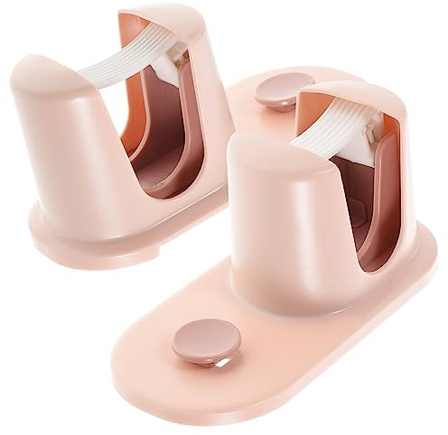 Hemobllo Broom Hanger Mop Clip Wall-Mounted Mop Organizer Punch Mop Holder for Easy Storage