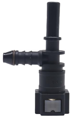 HISports Fuel Line Hose Pipe Quick Release T-Piece Female 7.89mm ID6 Nylon | Straight Push-On Connector T-Piece