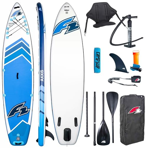 Campsup SUP F2 AXXIS Combo Aufblasbares Stand Up Paddle Board | Surfboard für Einsteiger & Fortgeschrittene mit zubehör