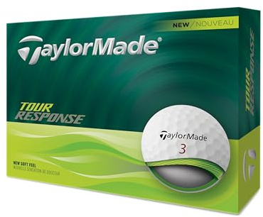 TaylorMade New Tour Response 2025, 12 Balles de Golf