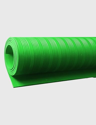 Tapis Isolant en Caoutchouc pour la sécurité électrique, pour Panneaux électriques, épaisseur 0,3 cm/0,5 cm, pour sols sous Tension, pour travaux domestiques et commerciaux ()