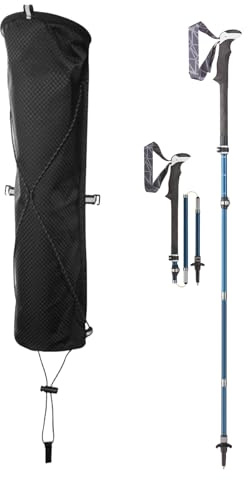 Tent Pole Bag – Nylon Polyethylene Polyester Walking Stick Bag | Lightweight Trekking Polle Ba`g with Drawstring Closure | Pole Storage Ba`g for Organizing Gear, Camping Trips, Hiking Adventures