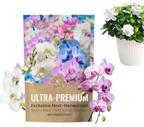 Alimento Vegetal Para Plantas De Interior | Abono En Polvo | Estimulador de Raíces Fortalecedor de Floración Cuidado Jardinería para Vegetales Flores Césped Exterior Patio Crecimiento Vigoroso