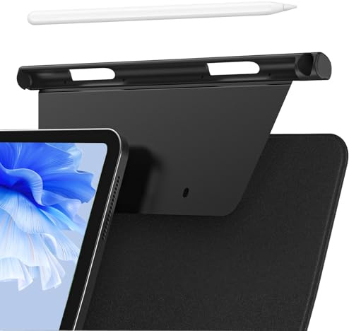 Menibeuty Pencil Stifthalter für Apple Pencil 2, Kompatibel Apple Pencil Halter Etui Stifthalter Pen Hülle mit Magic Keyboard und Anderen Magnetisch Hülle, Stylus Pen Halter für iPad （Schwarz）