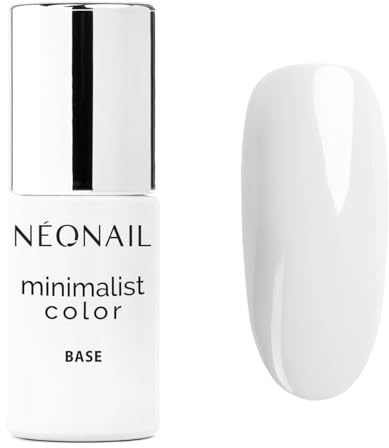 NÉONAIL UV Nagellack - Base Coat Gel UV - Weiß - Minimalist Color Base Cloud Tone - Unterlack Für Nägel - Lack Gel - 7,2 ml