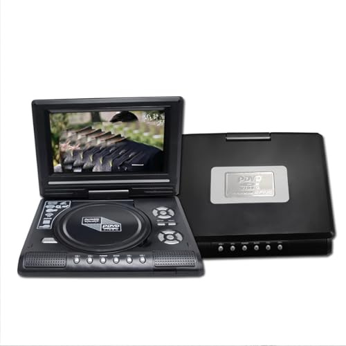 Lettore DVD/EVD Portatile HD Da 7,8 (1pcs) | Ampio Schermo, Ricaricabile E Compatibile Con DVD/CD/USB/Sd, Perfetto per Casa E Viaggi