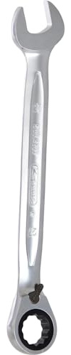 KS Tools 503.4627-E Clés mixtes à cliquet réversible GEARplus 27mm, sur support