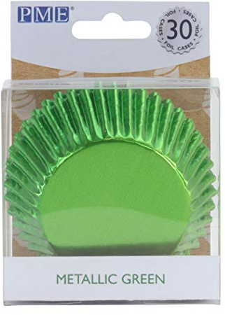 PME - Pirottini di Carta per Cupcake e Muffin - Verdi, 30 Unità