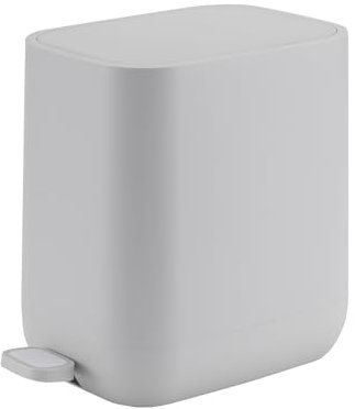 Smartbin 7L Pattumiera da Cucina a Pedale Cestino per Rifiuti con Coperchio Secchio Interno Rettangolare per Rifiuti Casa Bagno Ricicla da Bagno ABS