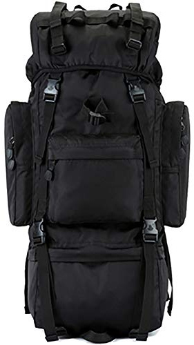 Interner Rahmen Trekking Rucksäcke Mit Regenschutz, 100l Militärische Taktischer Wasserdicht Wanderrucksack Gepäckbeutel-a 100l