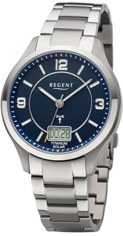 Solar Funkuhr Titan Regent Herren Ø42mm BA-714